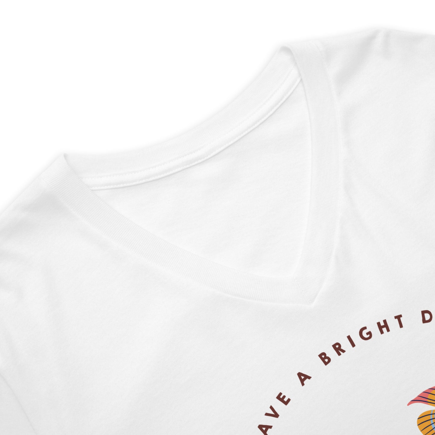 Unisex Short Sleeve V-Neck T-Shirt
